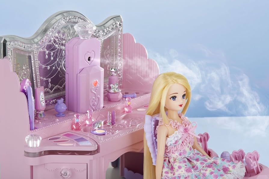 【匿名配送】リカちゃんアクアカールミストドレッサーとアクアカールみさきちゃん 匿名配送】リカちゃんアクアカールミストドレッサーとアクア